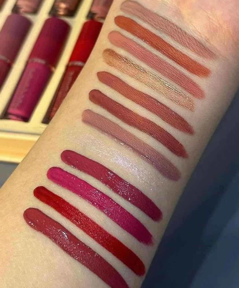 12 Colors Lipgloss- Long-Lasting Waterproof