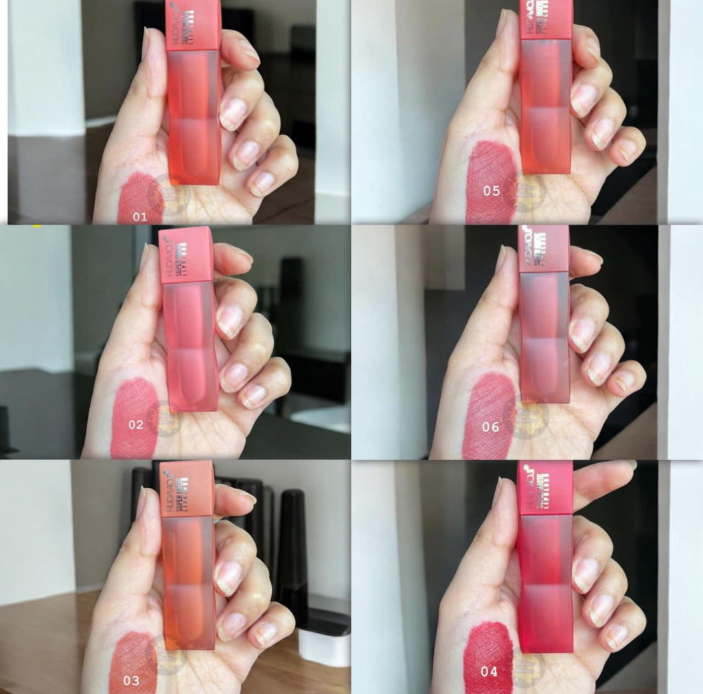 Hudamoji Matte glosses set of 6
