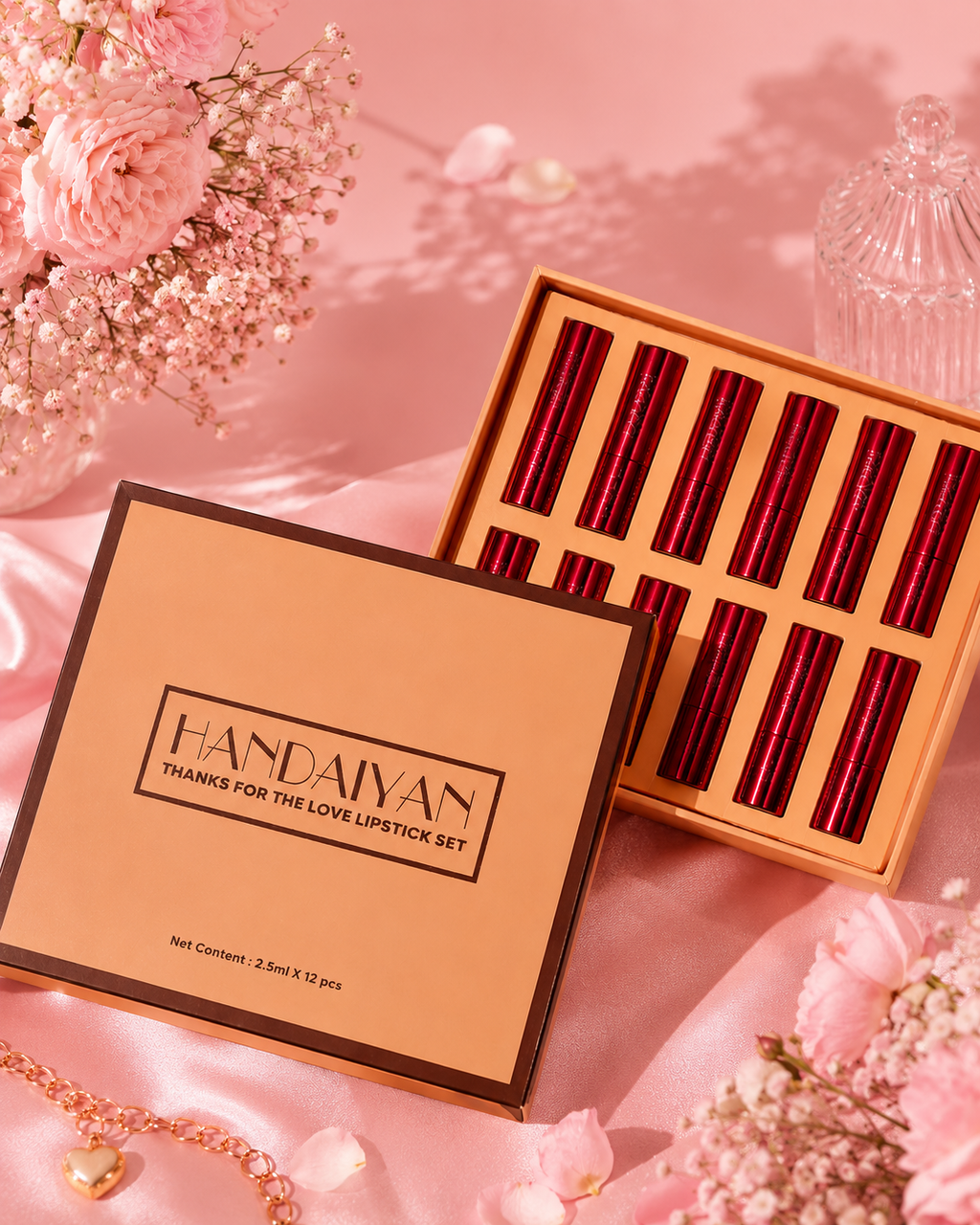 Handaiyan Lipsticks set of 12